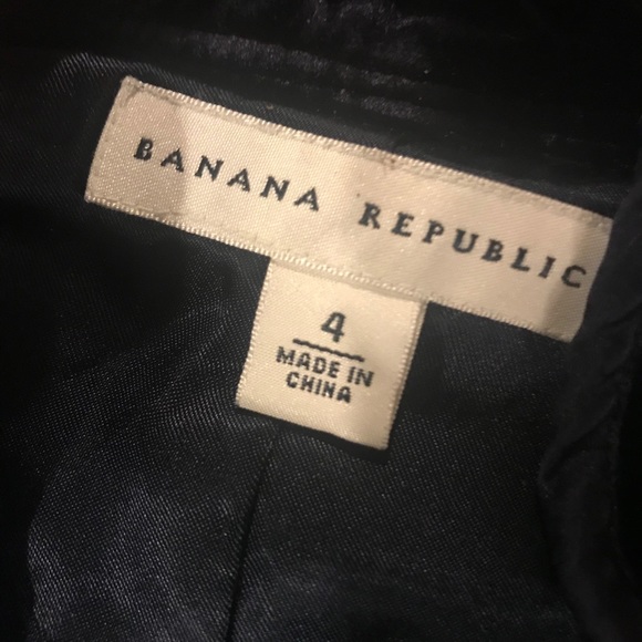 Banana Republic velvet blazer - Picture 6 of 8